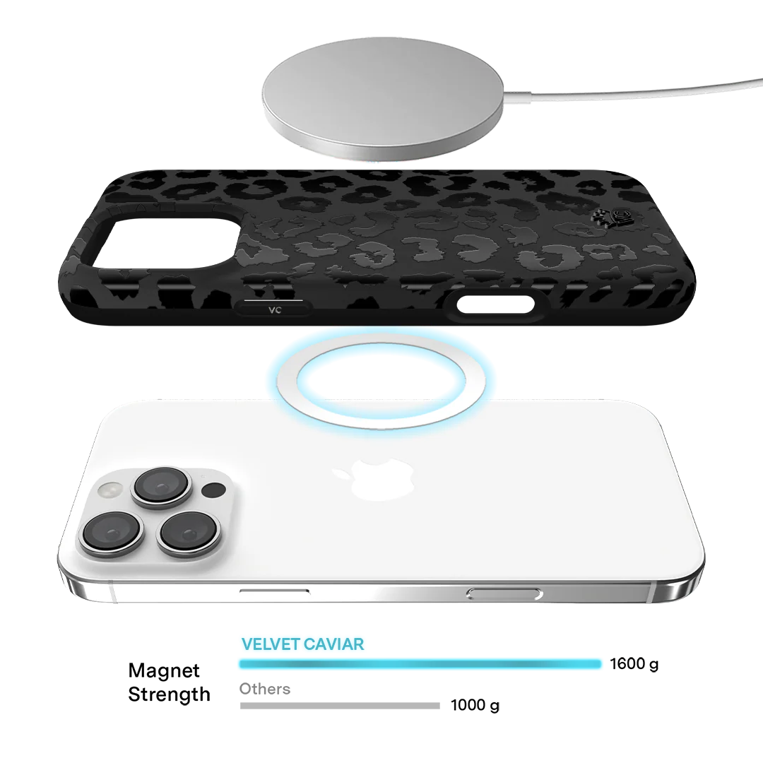 Black Leopard iPhone Case