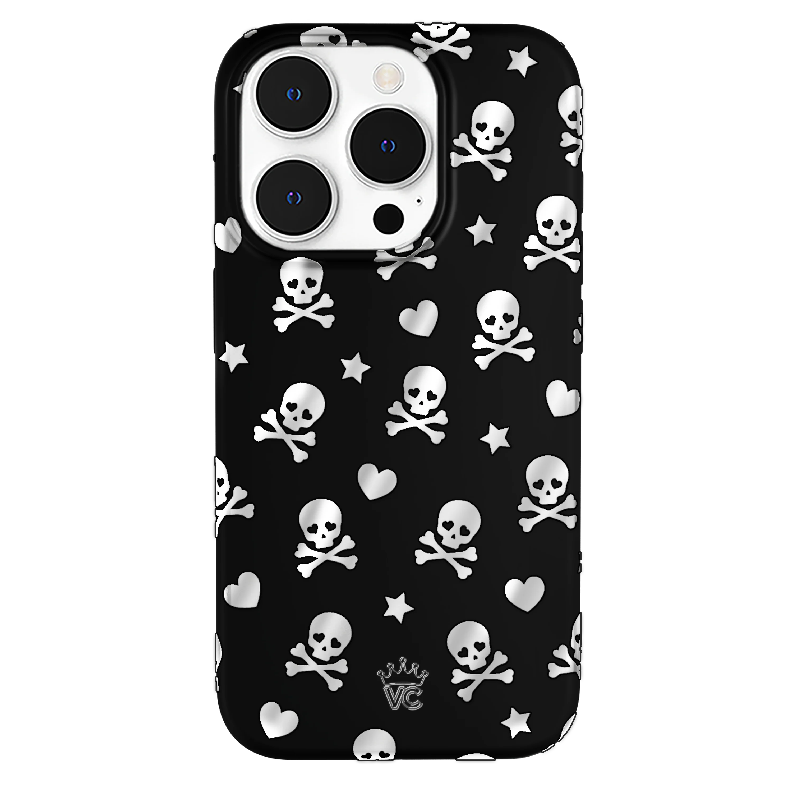 Chrome Skulls iPhone Case