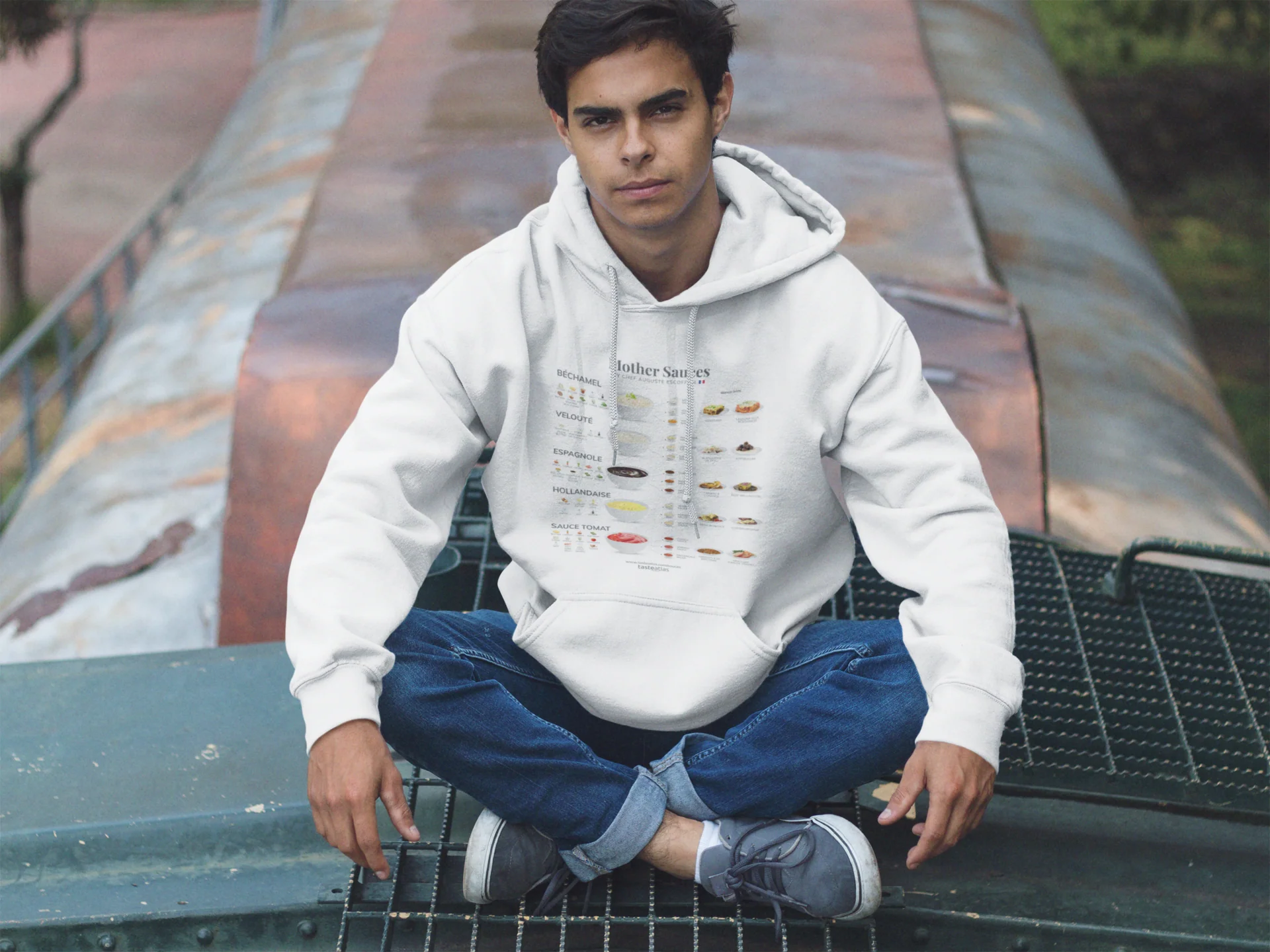 Mother Sauces By Chef Auguste Escoffier Unisex Hoodie