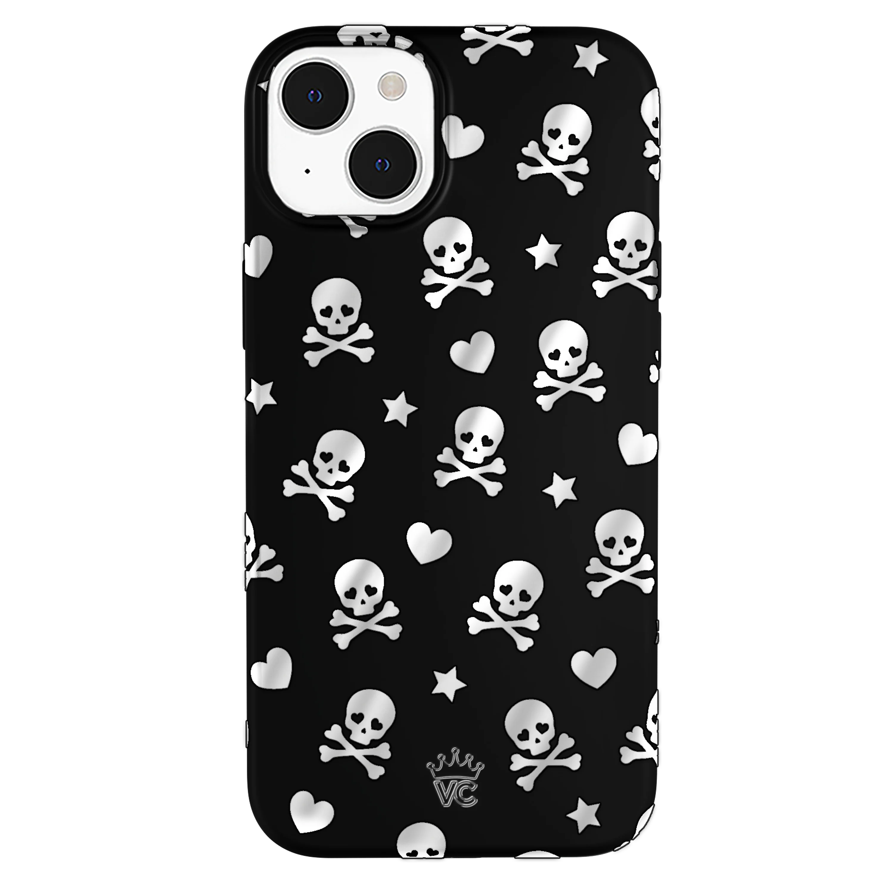 Chrome Skulls iPhone Case