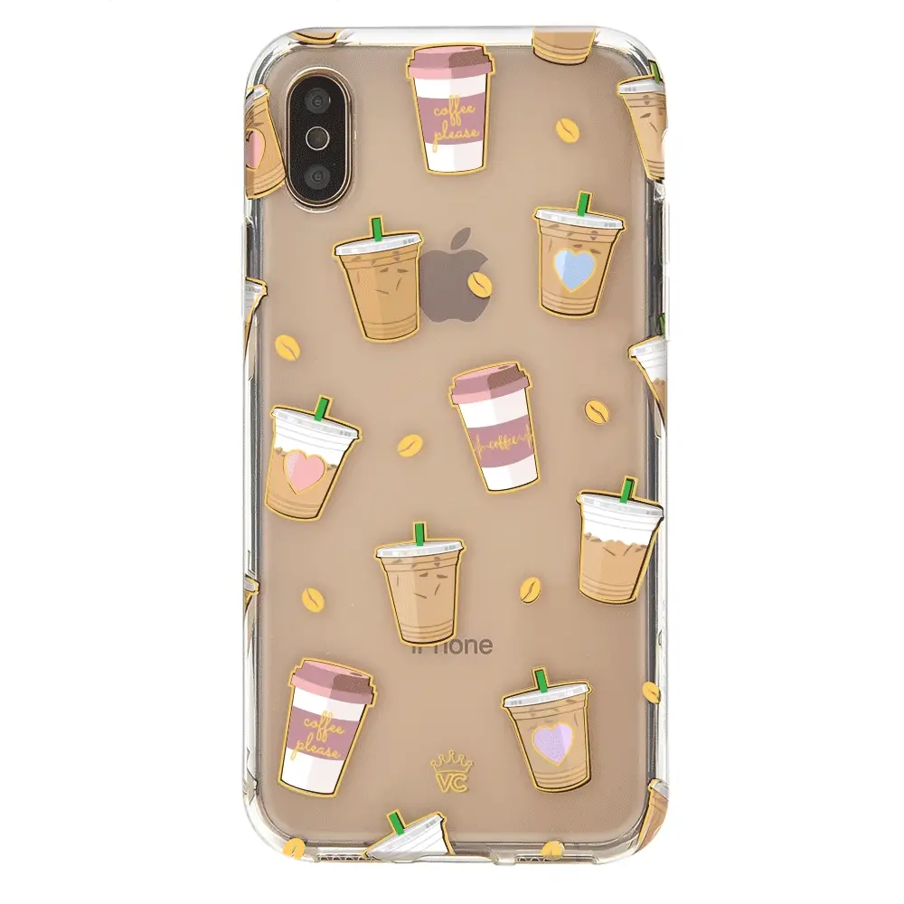 Coffee First iPhone Case