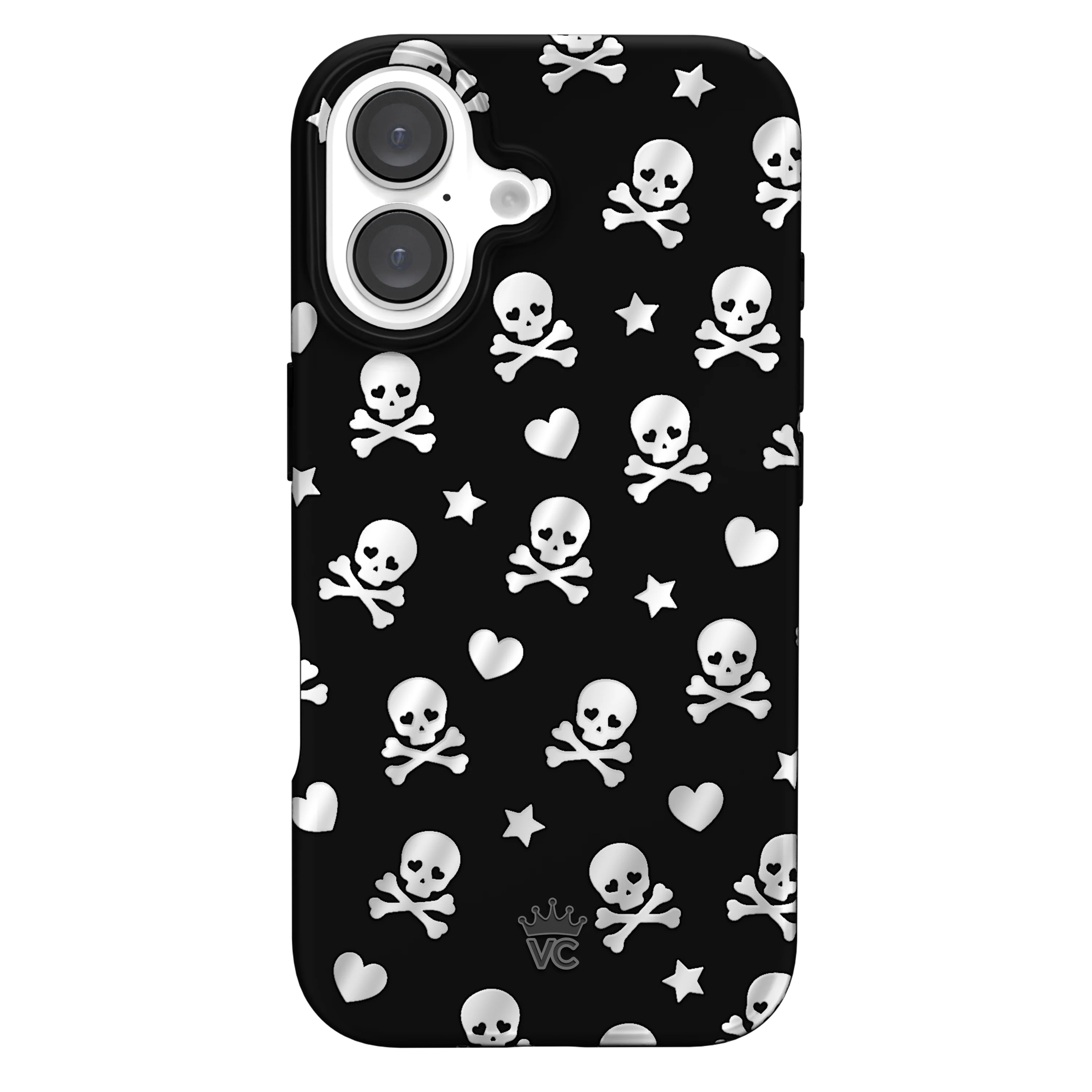 Chrome Skulls iPhone Case