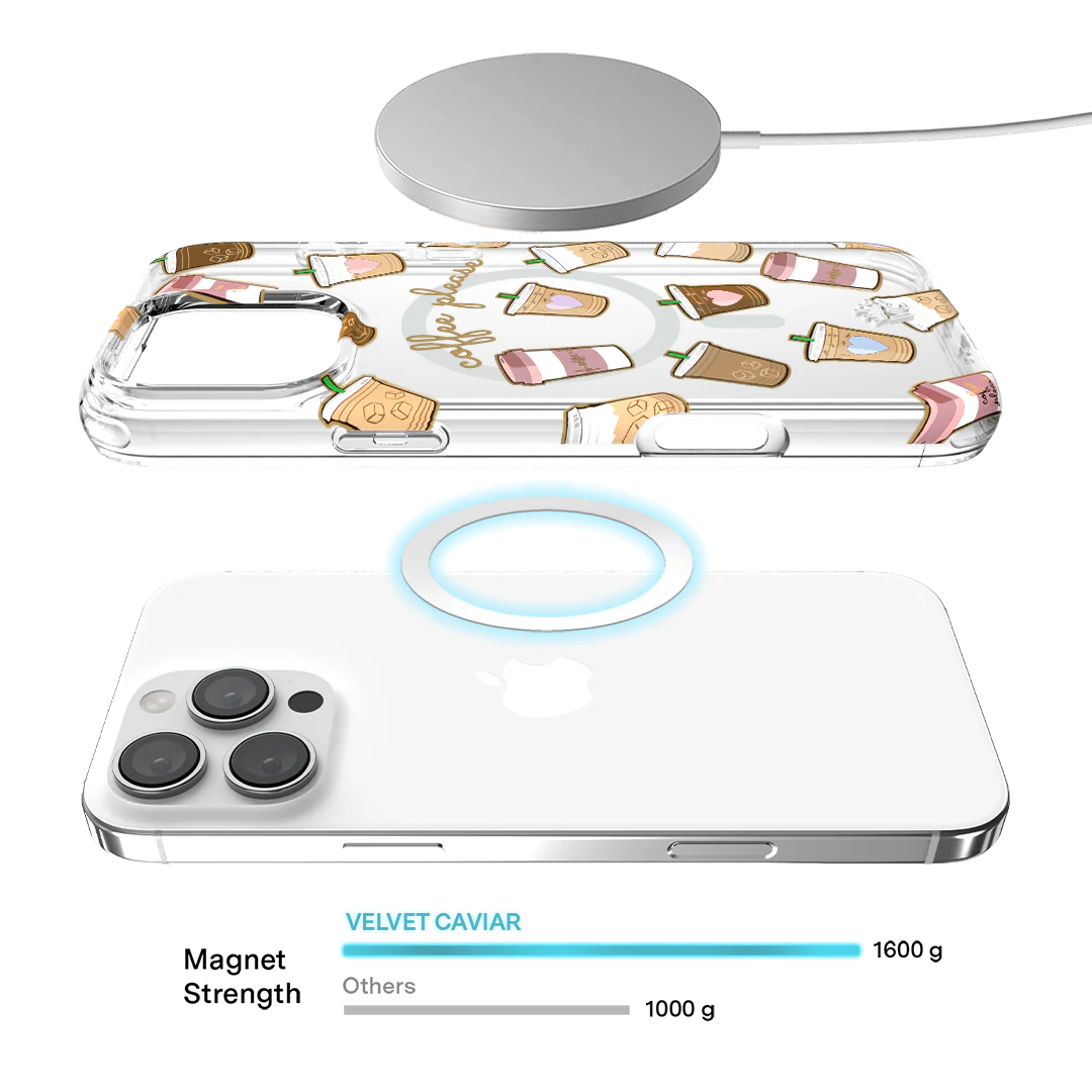 Coffee First iPhone Case