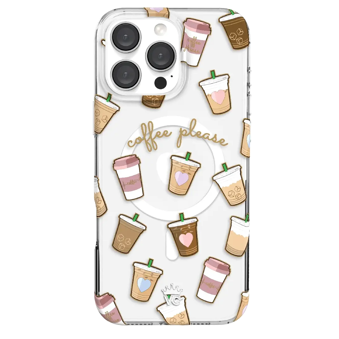 Coffee First iPhone Case
