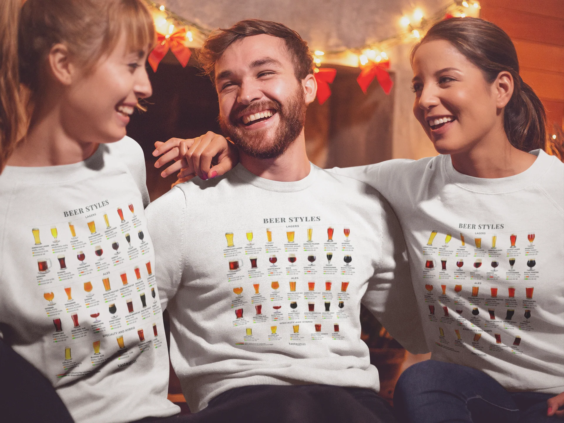 Beer Styles Unisex Sweatshirt