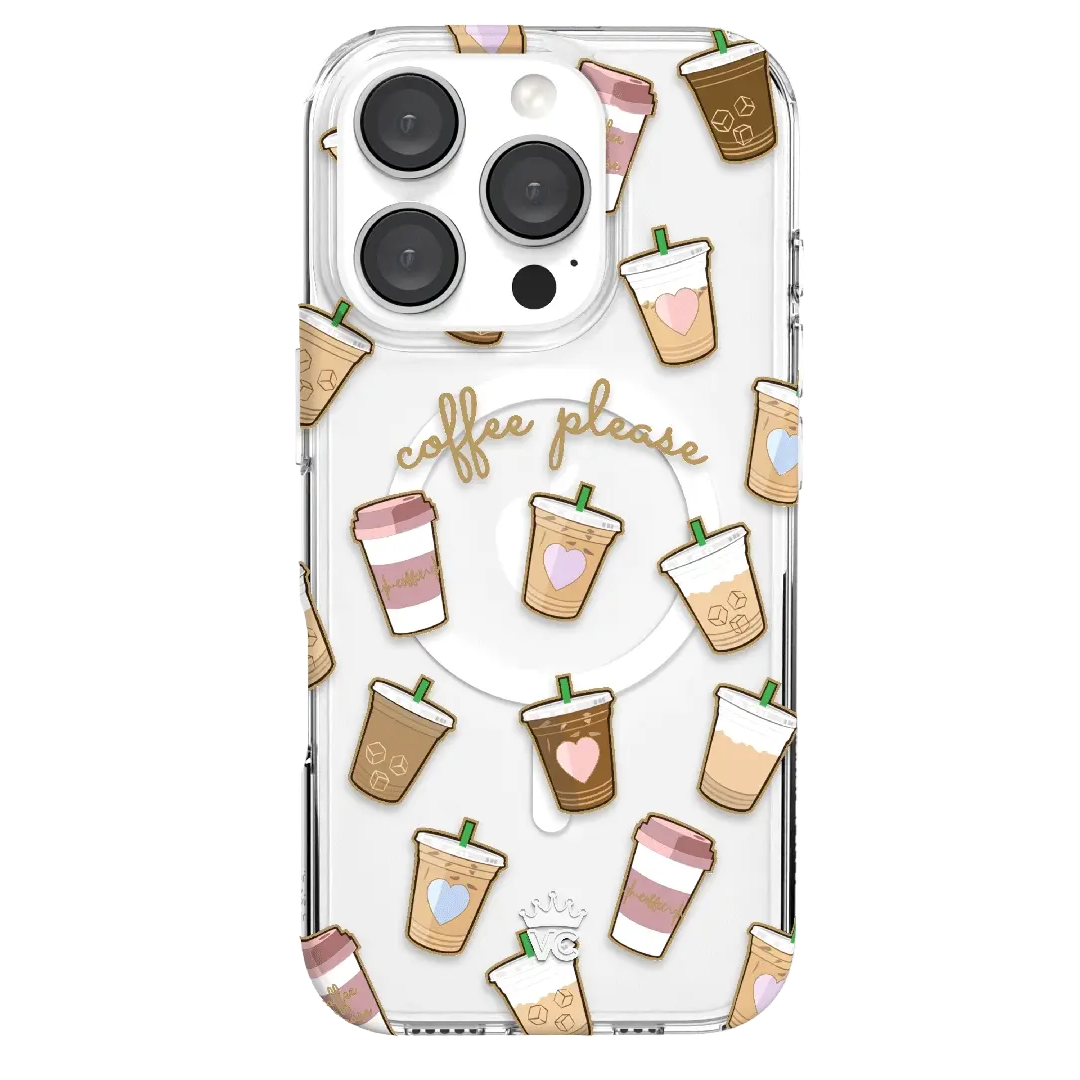 Coffee First iPhone Case