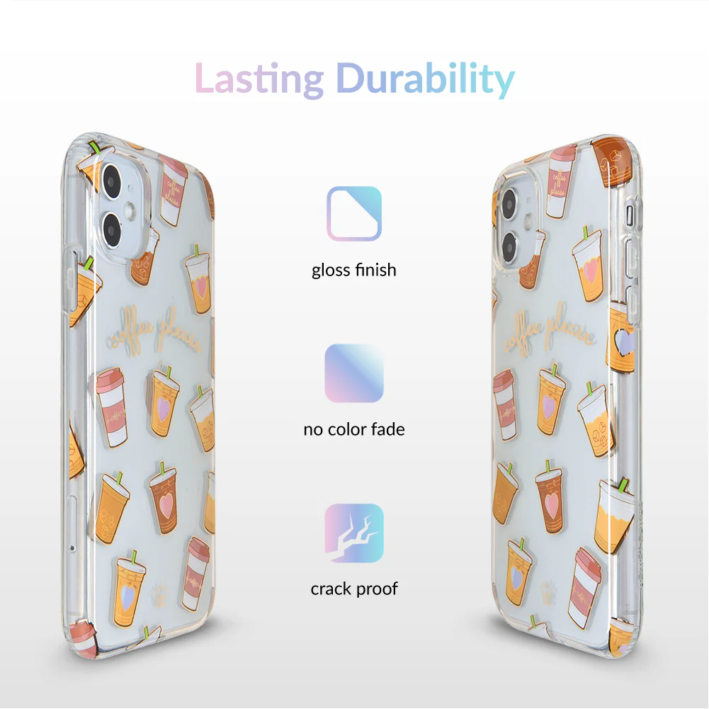 Coffee First iPhone Case