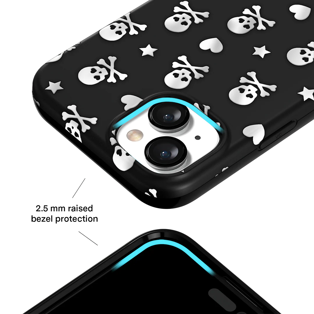 Chrome Skulls iPhone Case
