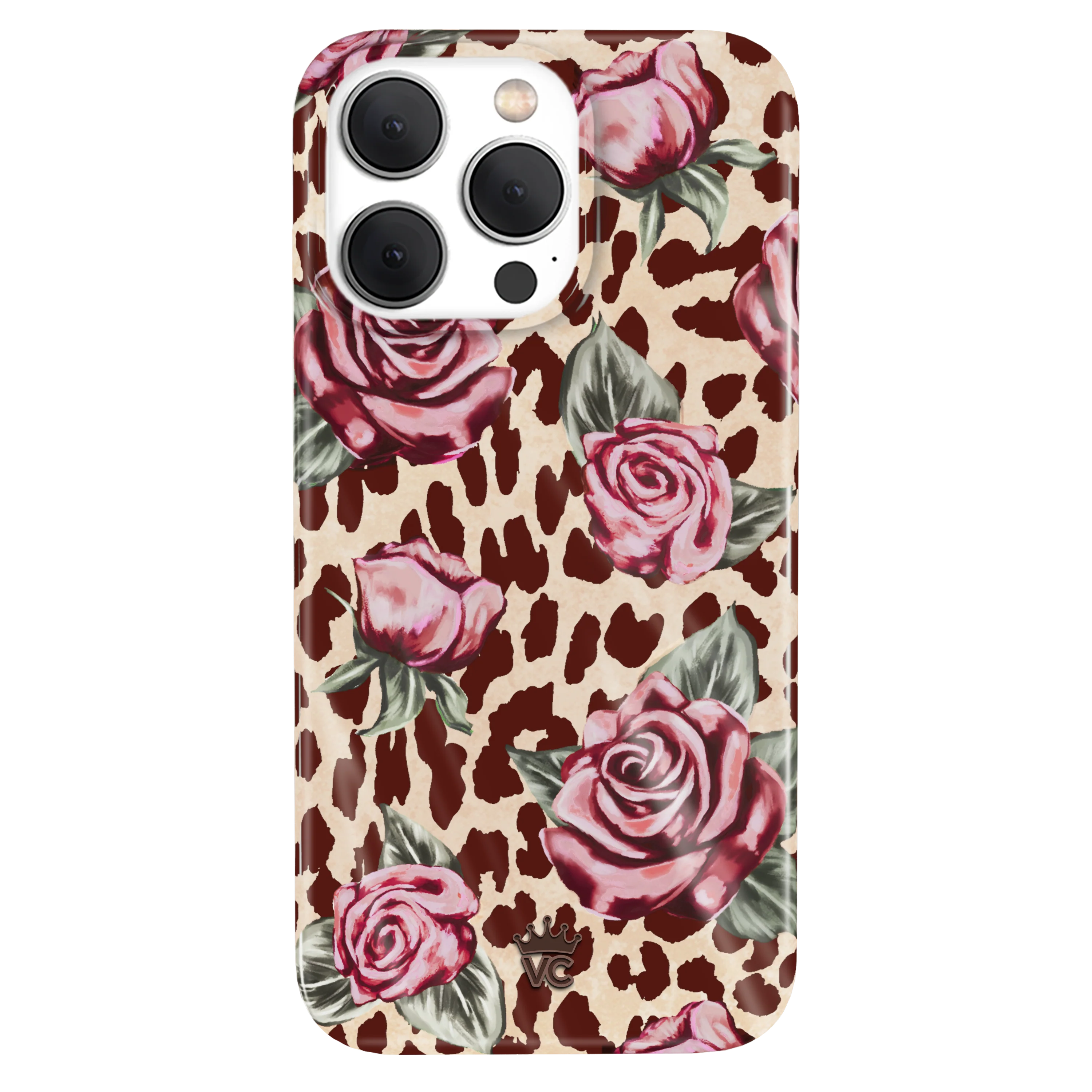 Rosy Leopard iPhone Case