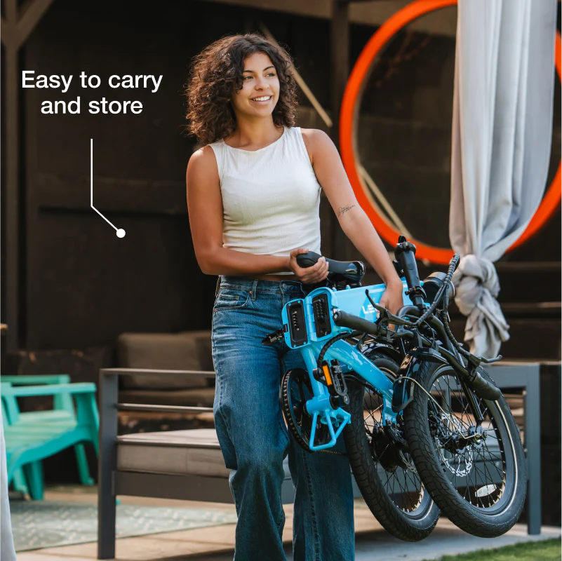 XP Lite2 Lectric Blue eBike