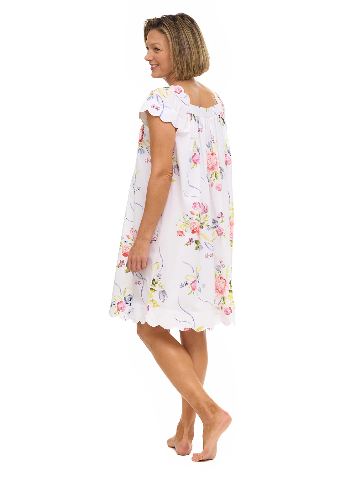 Lila Rose Cap Sleeve Short Nightgown