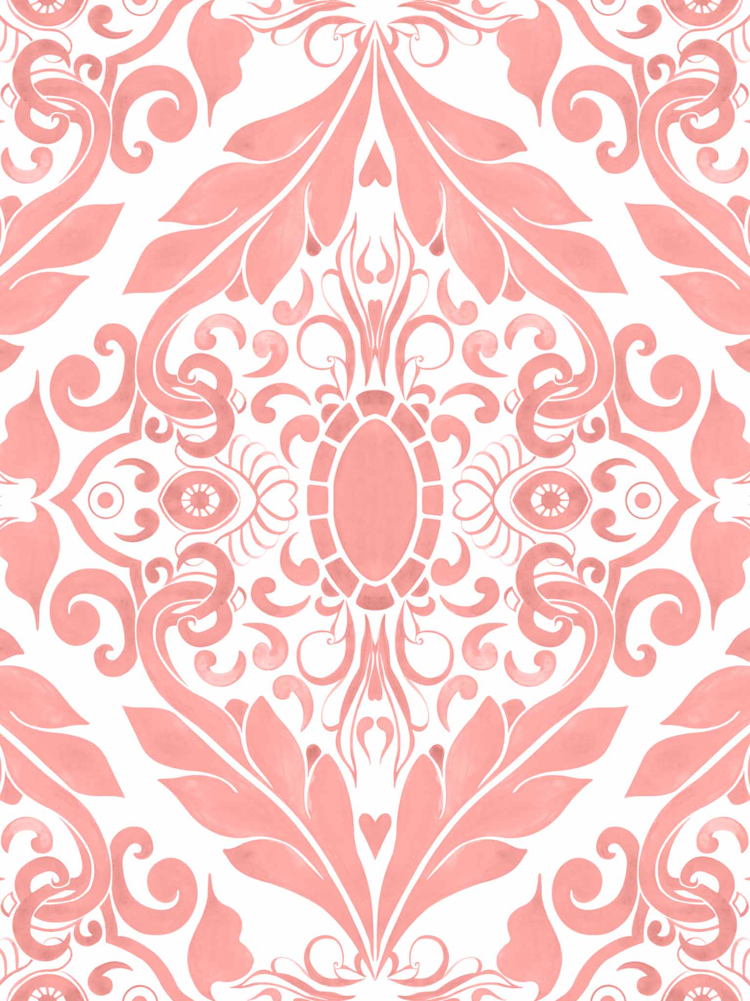 Coral Filigree Nightshirt