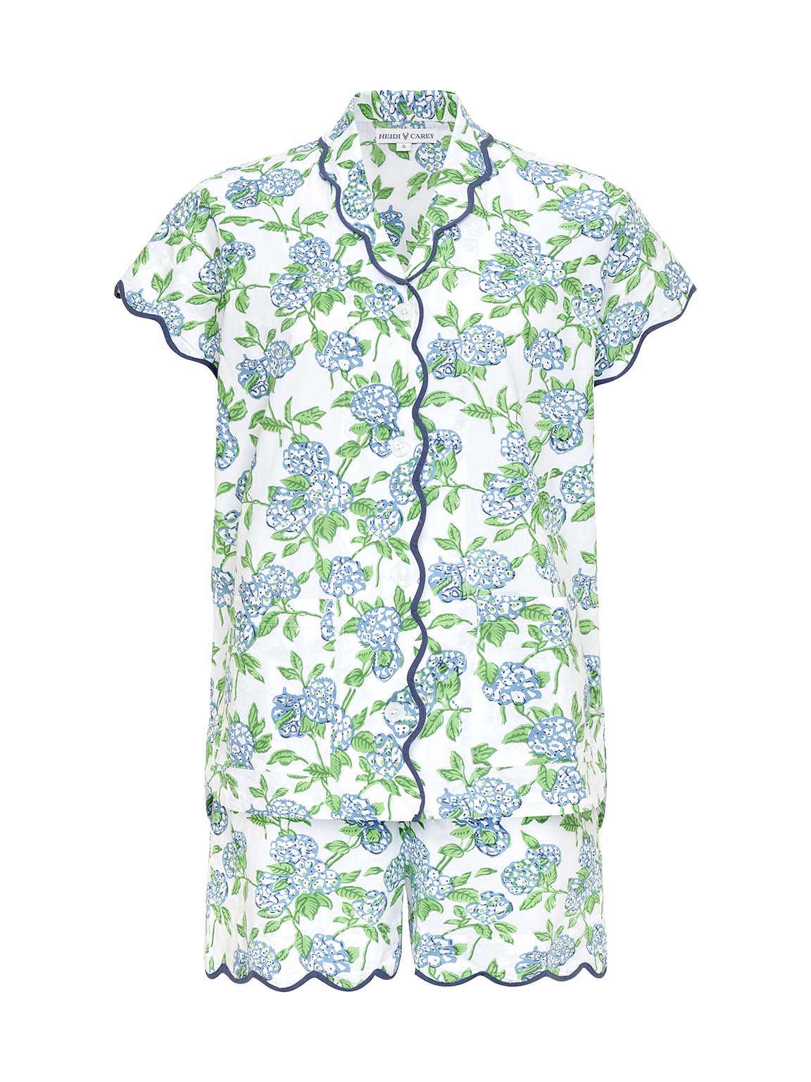 Hydrangea S/S Pajamas with Shorts