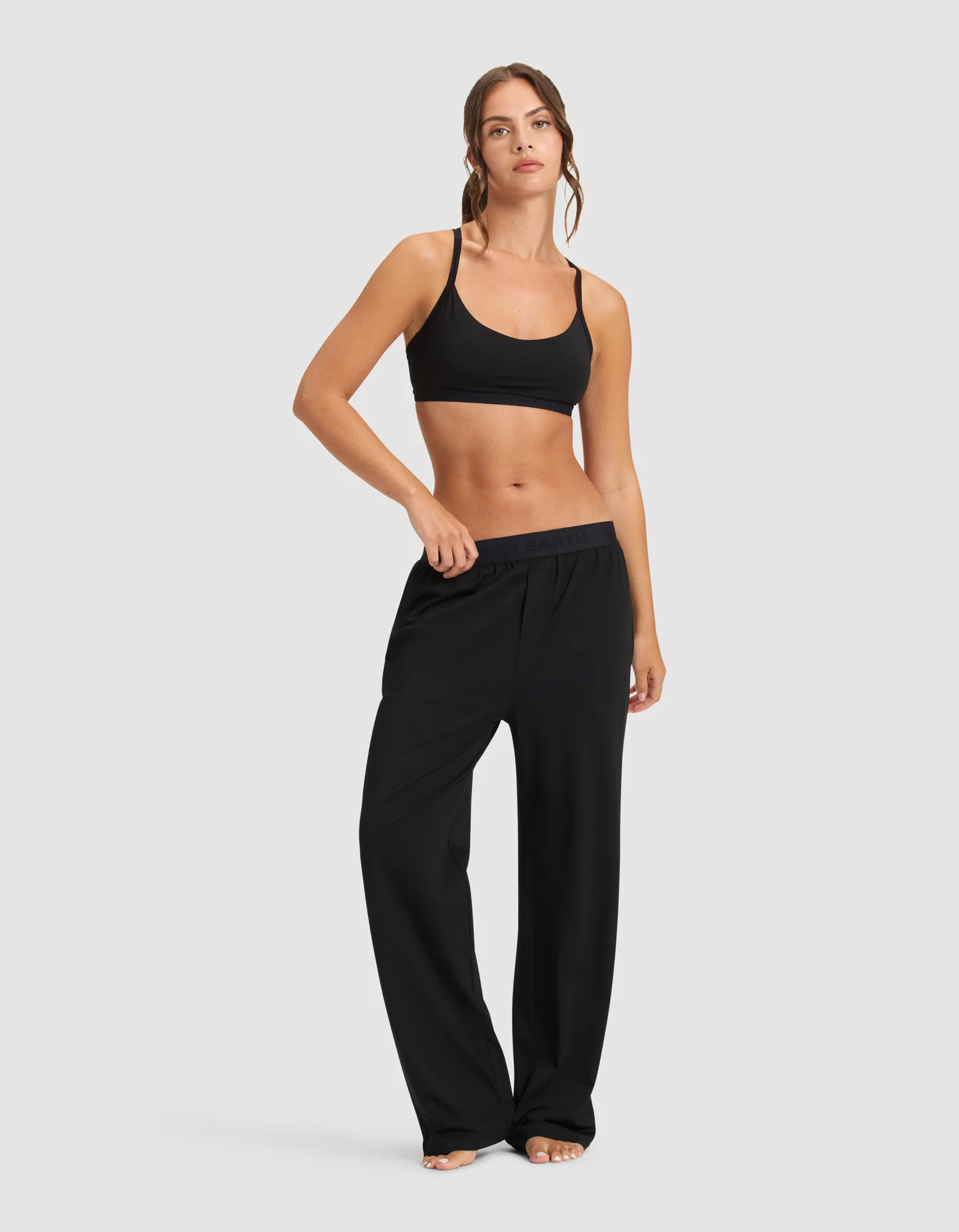 Women's First Layer Pajama Soft Bra & Pant Set