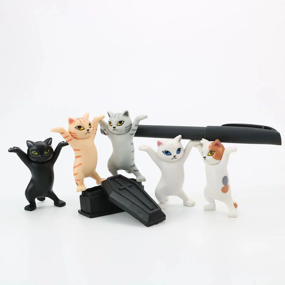 Funny Toys Gift ( one set -five cats and black box)
