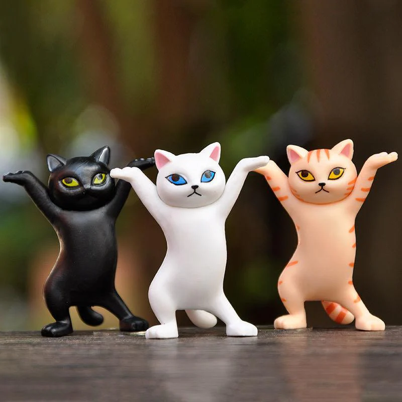 Funny Toys Gift ( one set -five cats and black box)