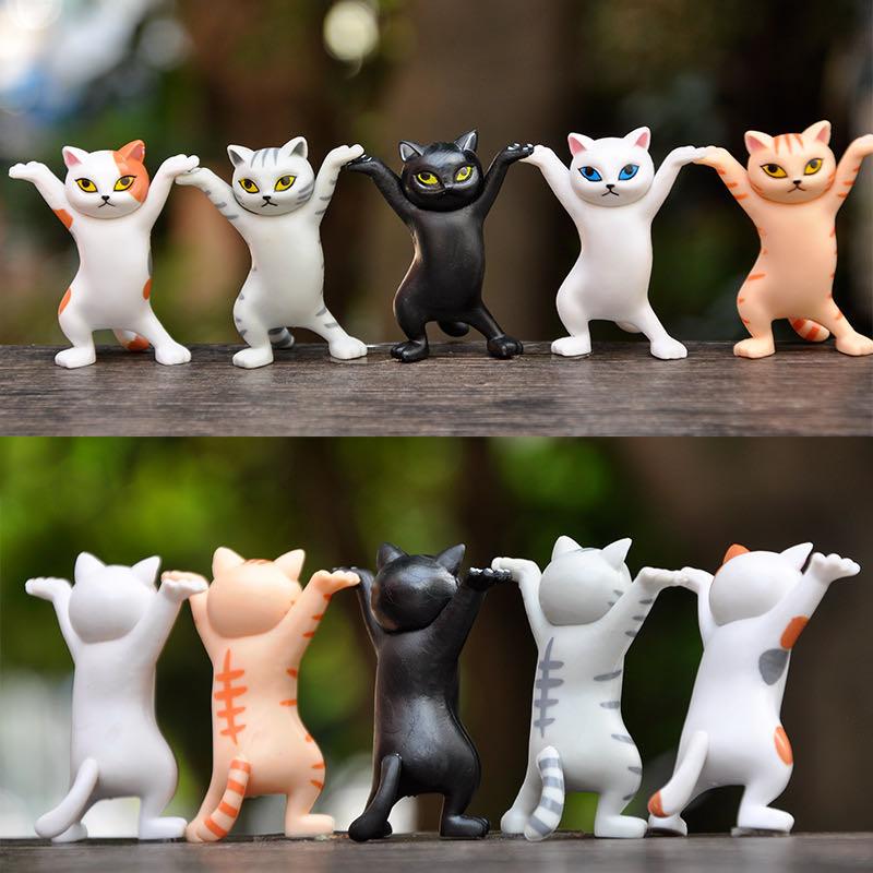 Funny Toys Gift ( one set -five cats and black box)