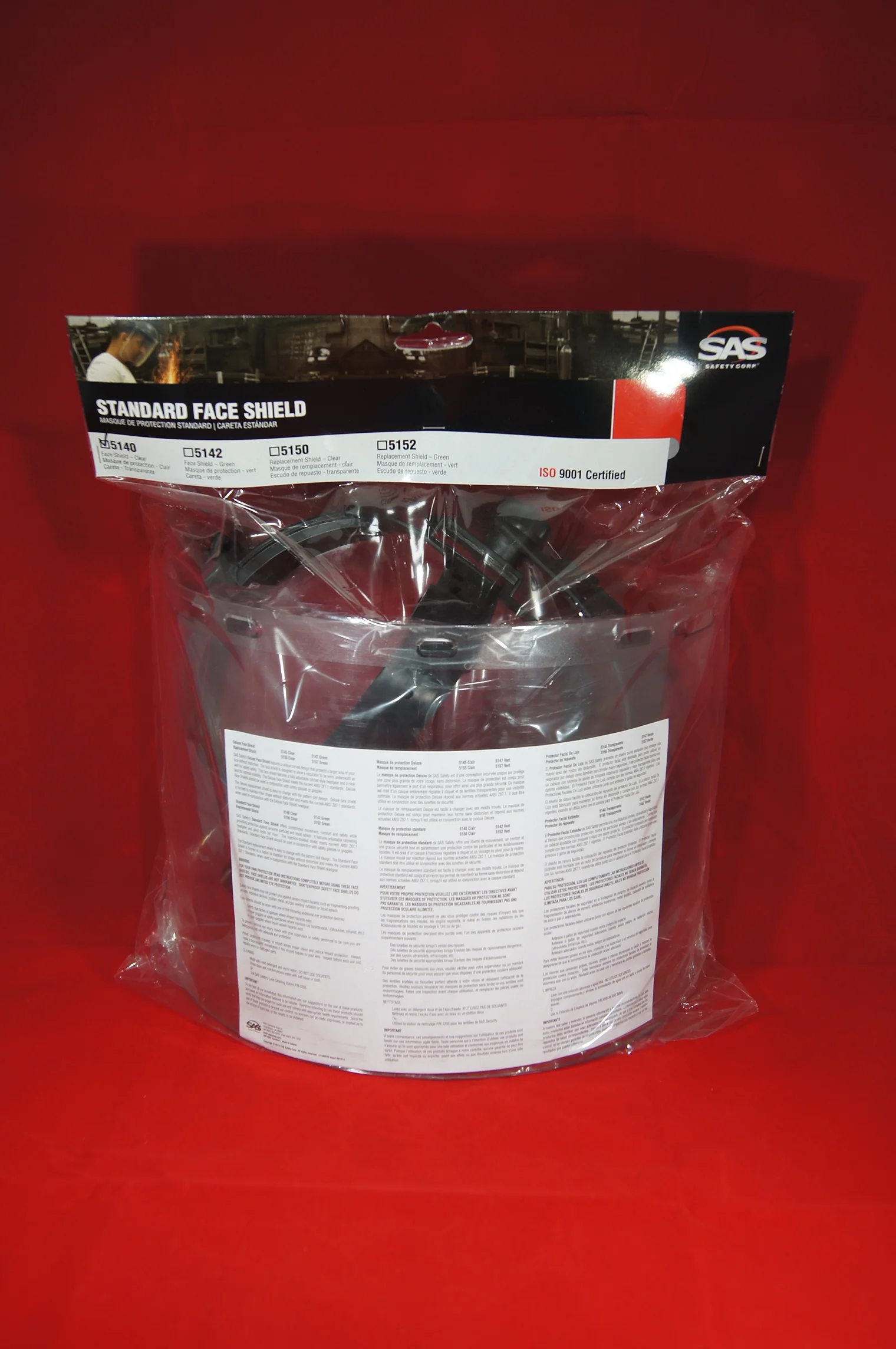 SAS Standard Full FaceShield 5140