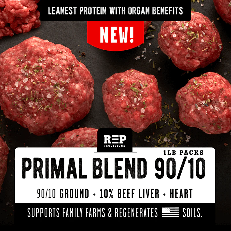 Grass-fed Beef Primal Blend 90/10