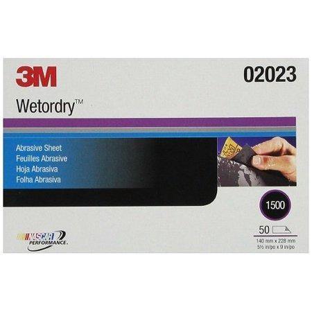 3M Wetordry 1000, 1500, and 2000 grit Boxes