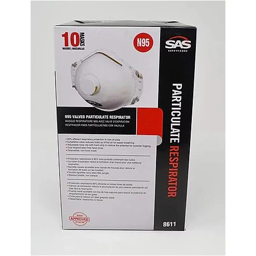 SAS Particulate Respirator N95 10 pack 8611