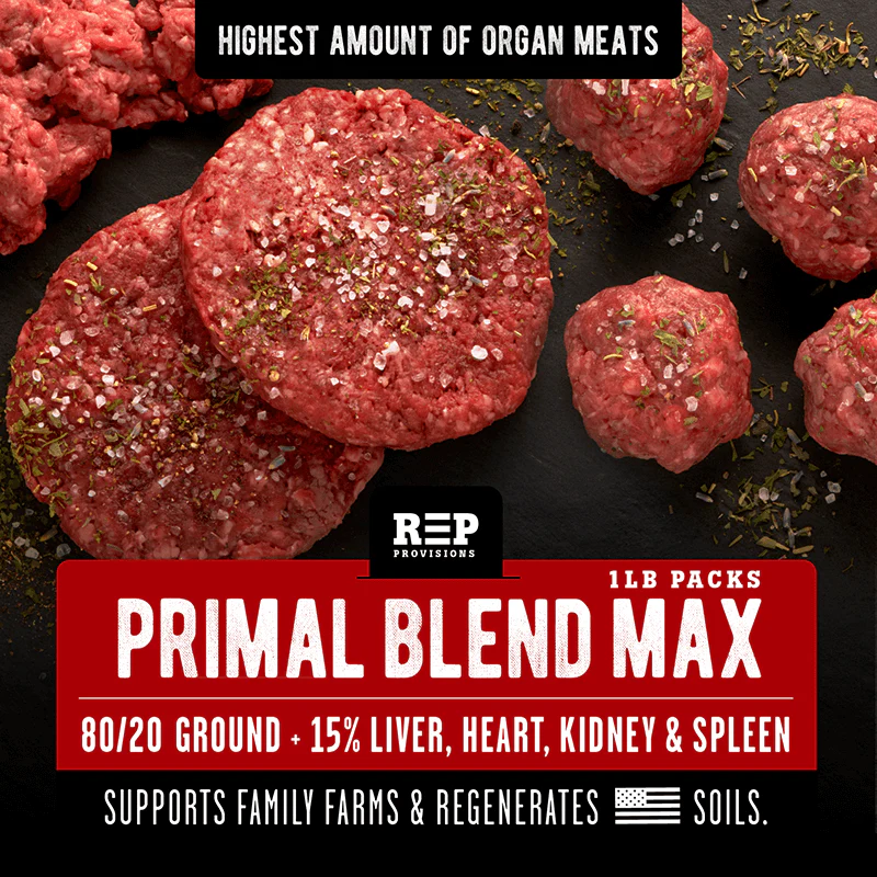 Grass-fed Beef Primal Blend Max
