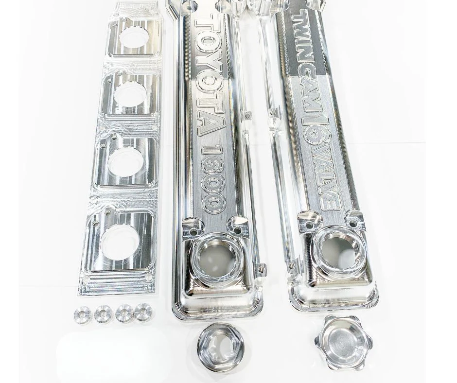 JSP V3 4AG 16V Billet Valve Cover Set -