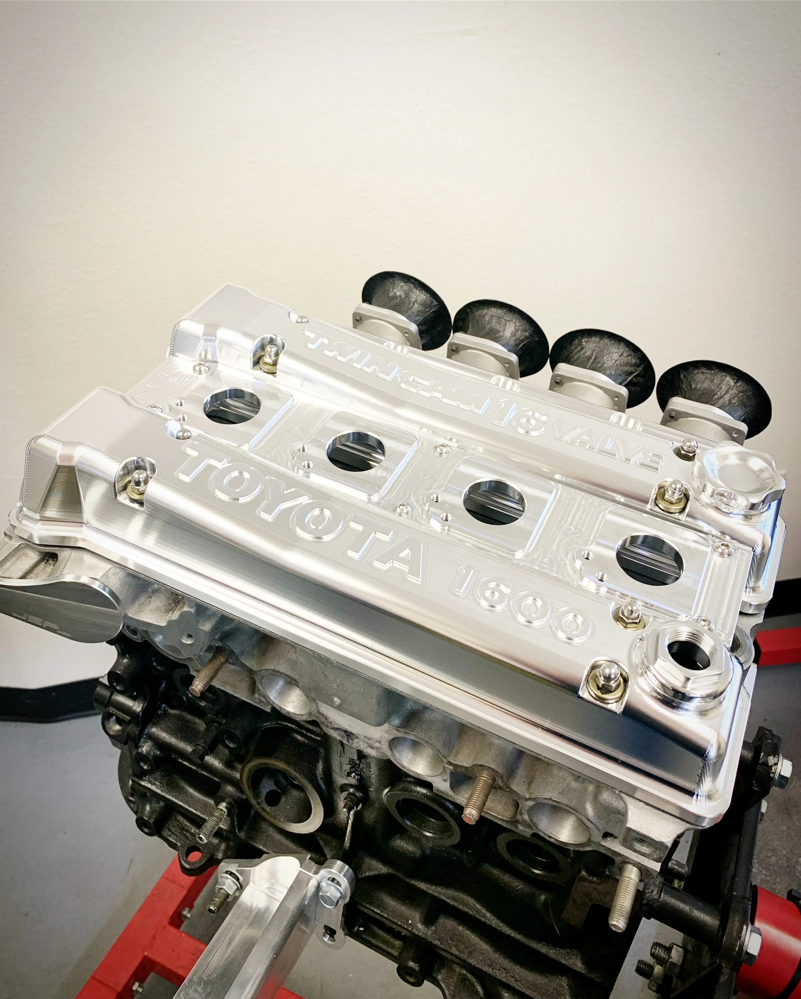 JSP V3 4AG 16V Billet Valve Cover Set -