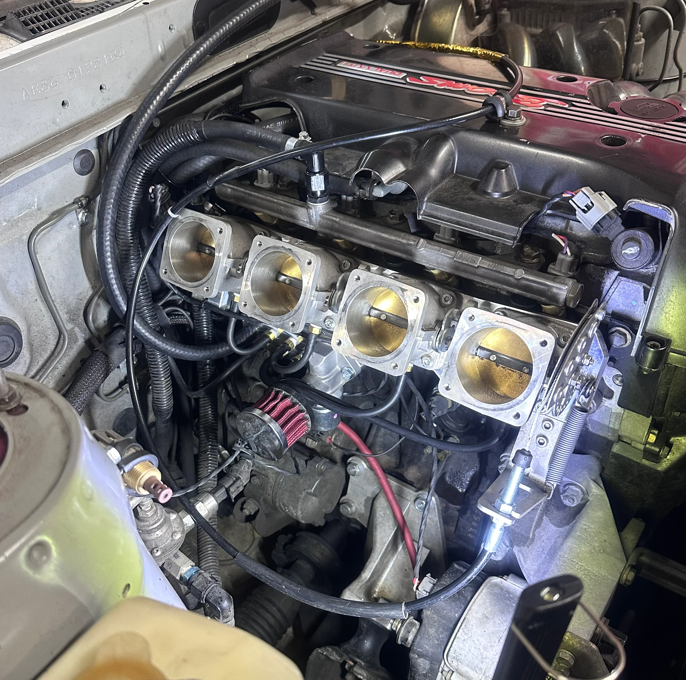 JSP ITB Vacuum manifold with Idle valve mounting for BEAMS 3SGE