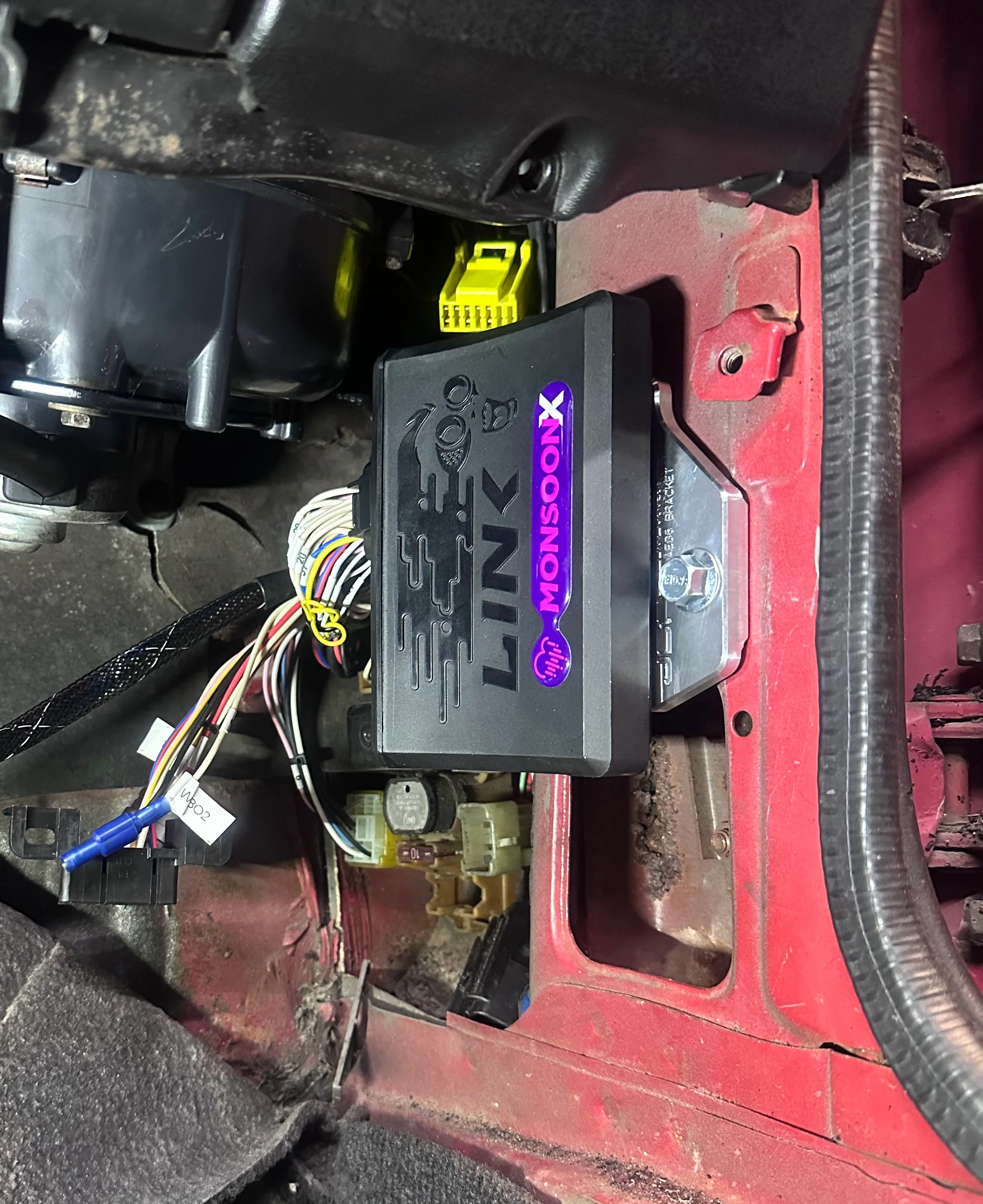 Link Monsoon X AE86 ecu mounting bracket