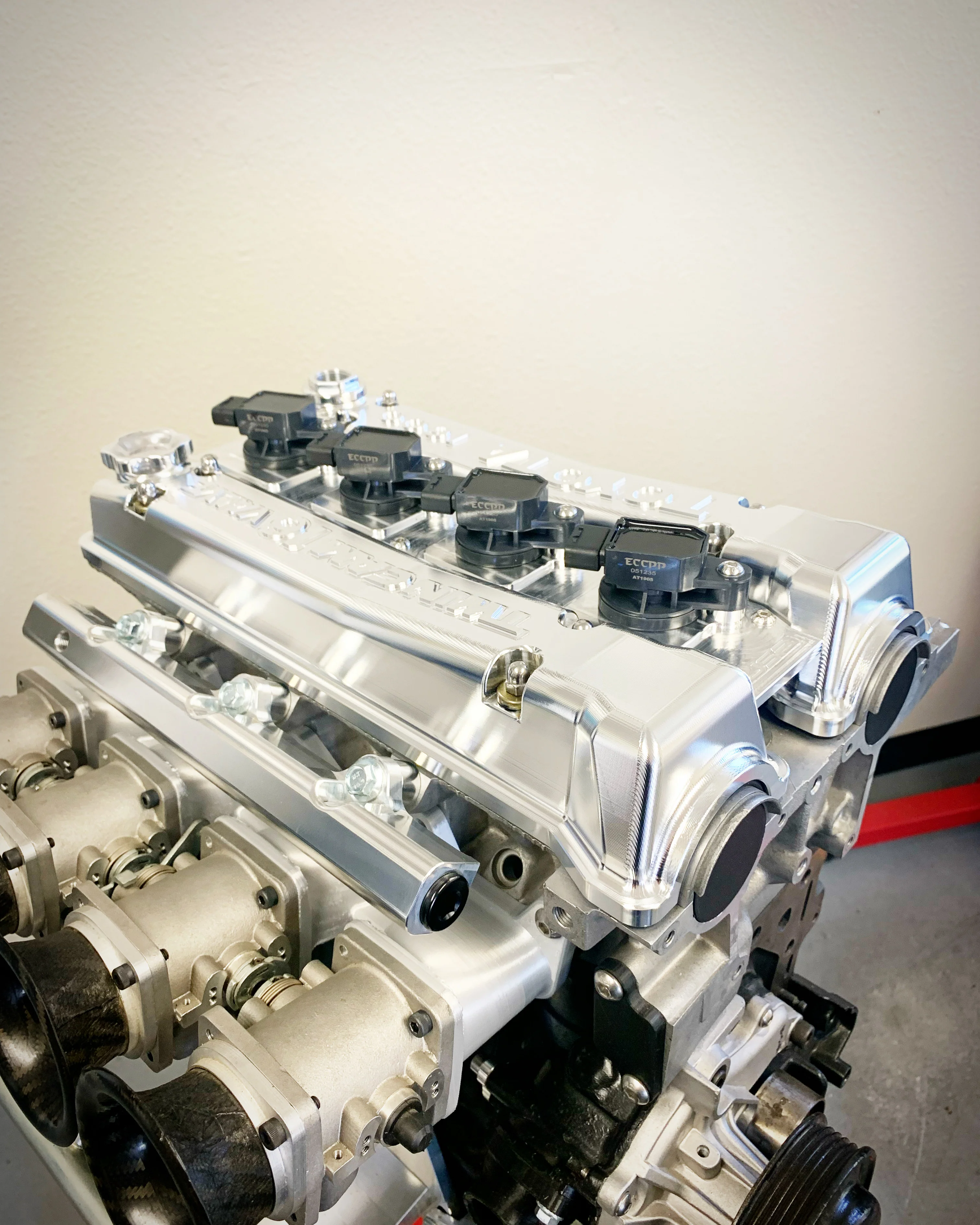 JSP V3 4AG 16V Billet Valve Cover Set -
