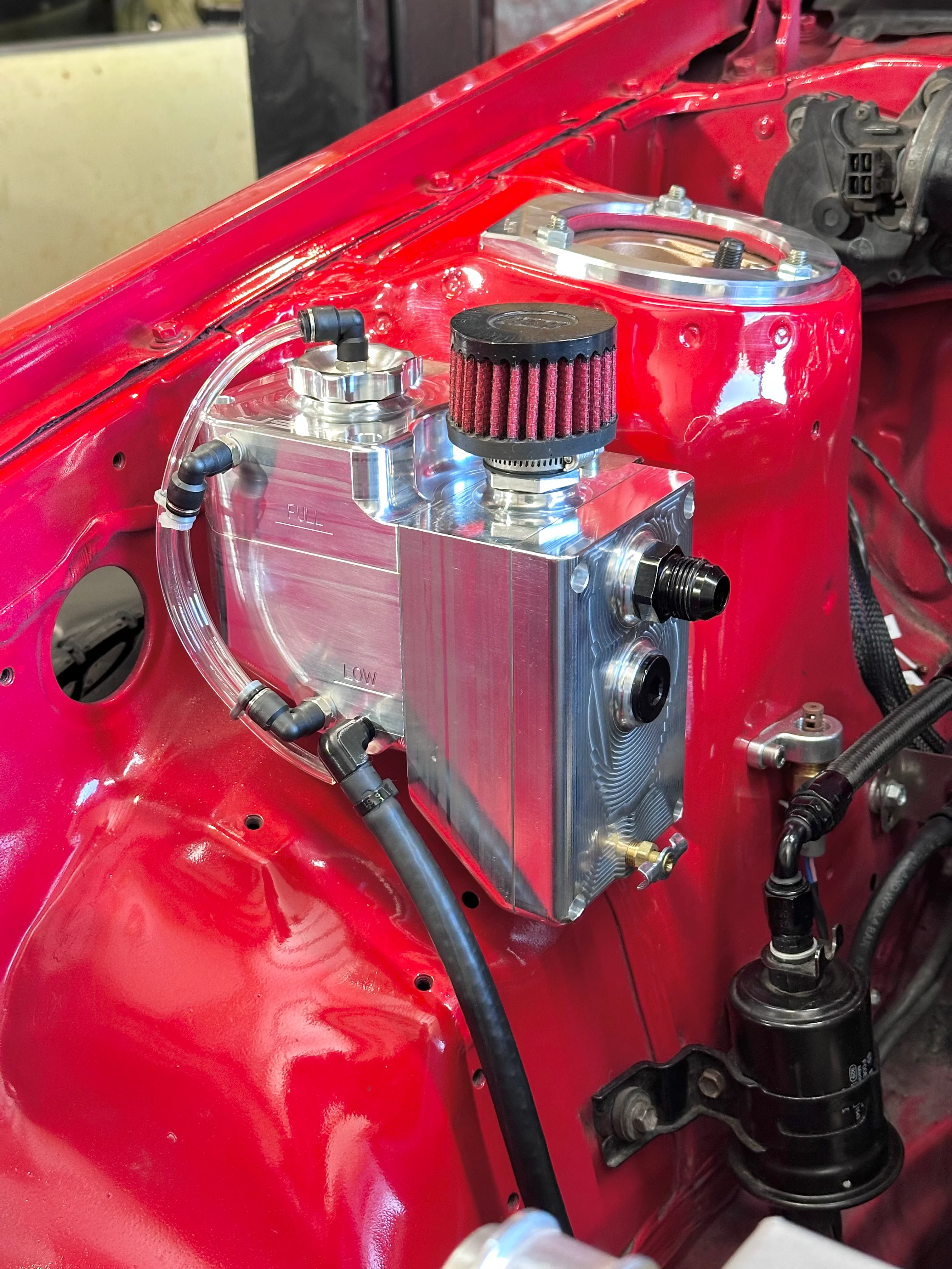 JSP Billet Catch Can / Overflow Bottle