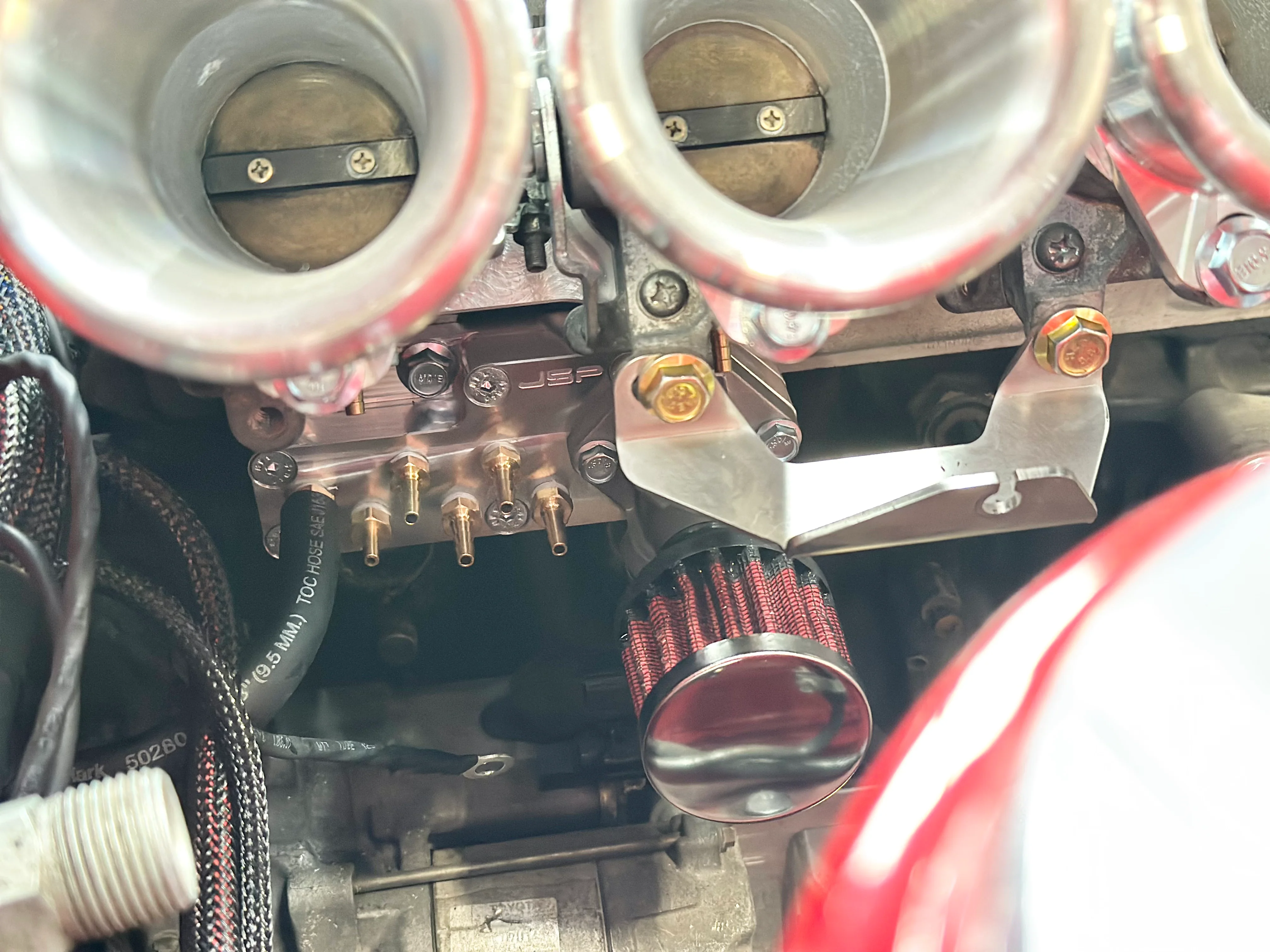 JSP ITB Vacuum manifold with Idle valve mounting for BEAMS 3SGE