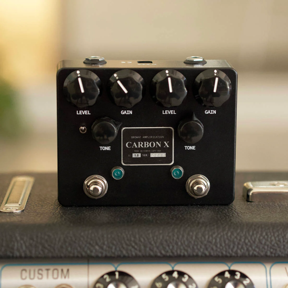 Browne Amplification - Carbon X Dual Overdrive Pedal