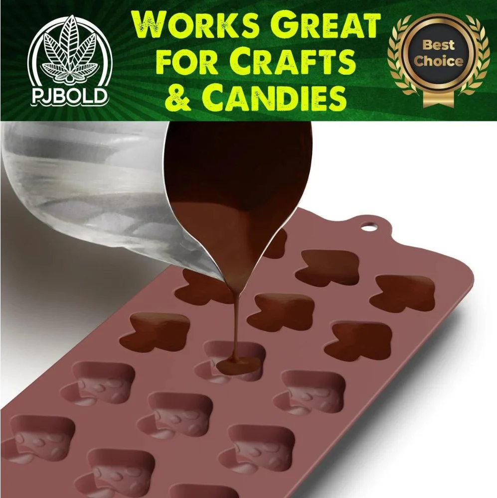 Mushroom Chocolate Silicone Candy Mold, 2 Pack