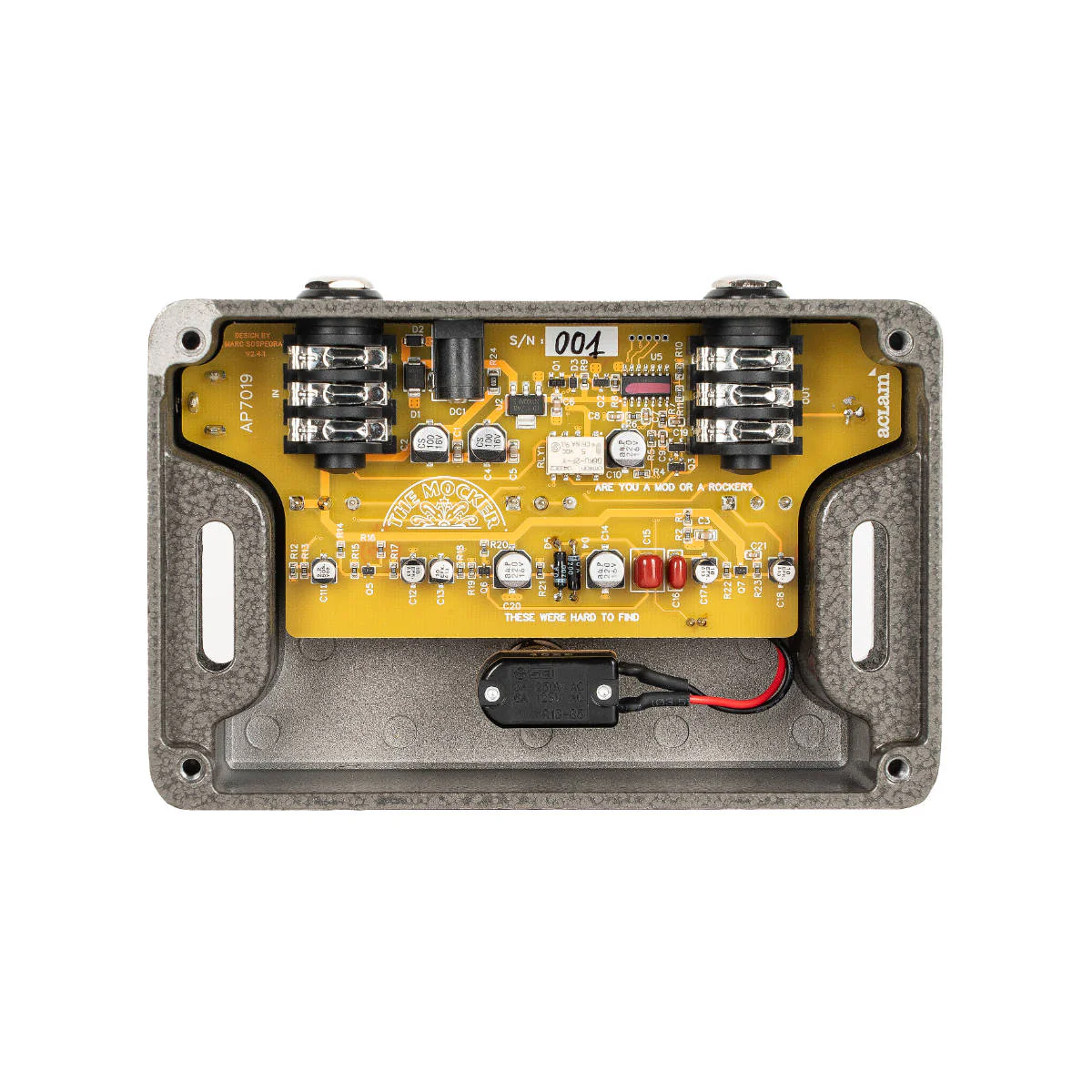 Aclam The Mocker Pedal - Vox UL730 Fuzz Circuit Replica