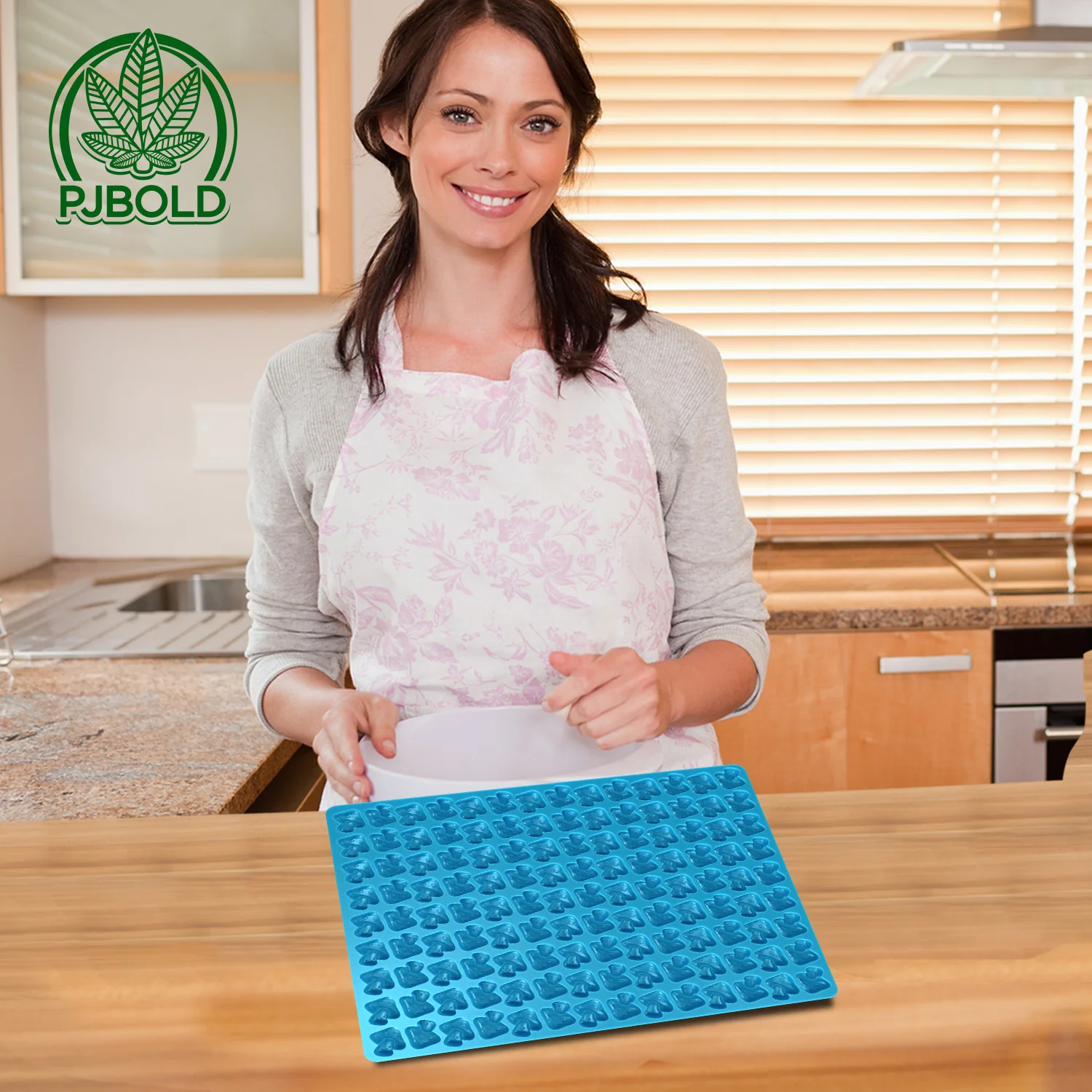 Silicone Mushroom Mold, 4mL, 126 Cavity, Half Sheet