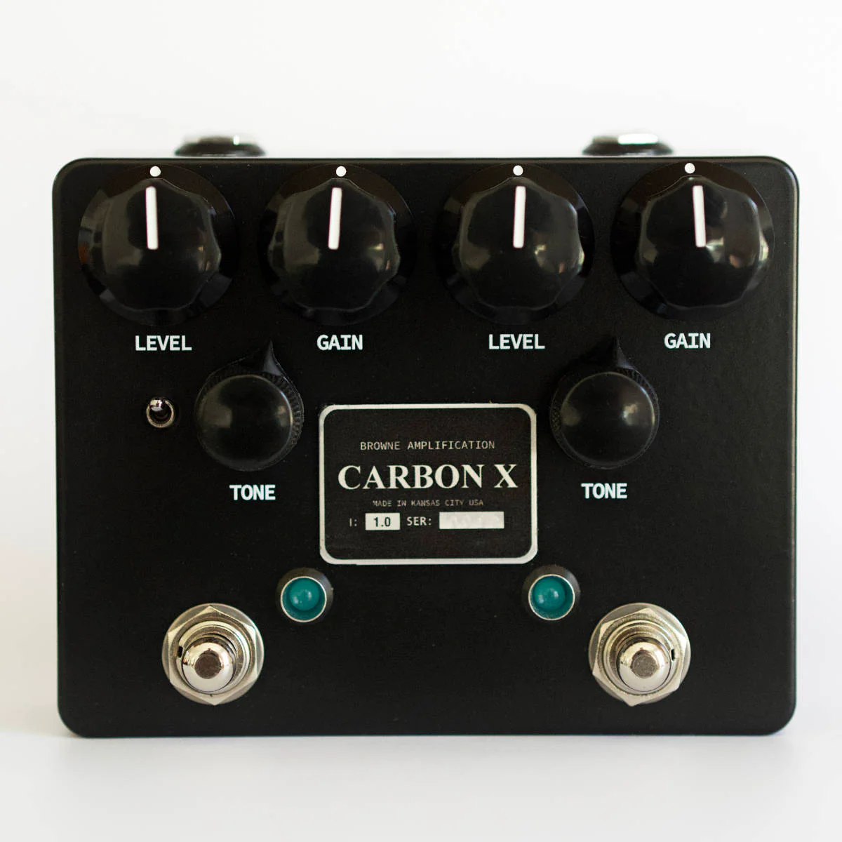 Browne Amplification - Carbon X Dual Overdrive Pedal