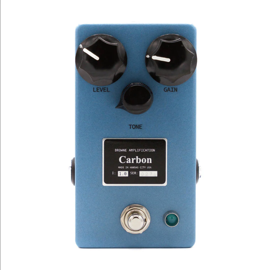 Browne Amplification - The Carbon Overdrive Pedal