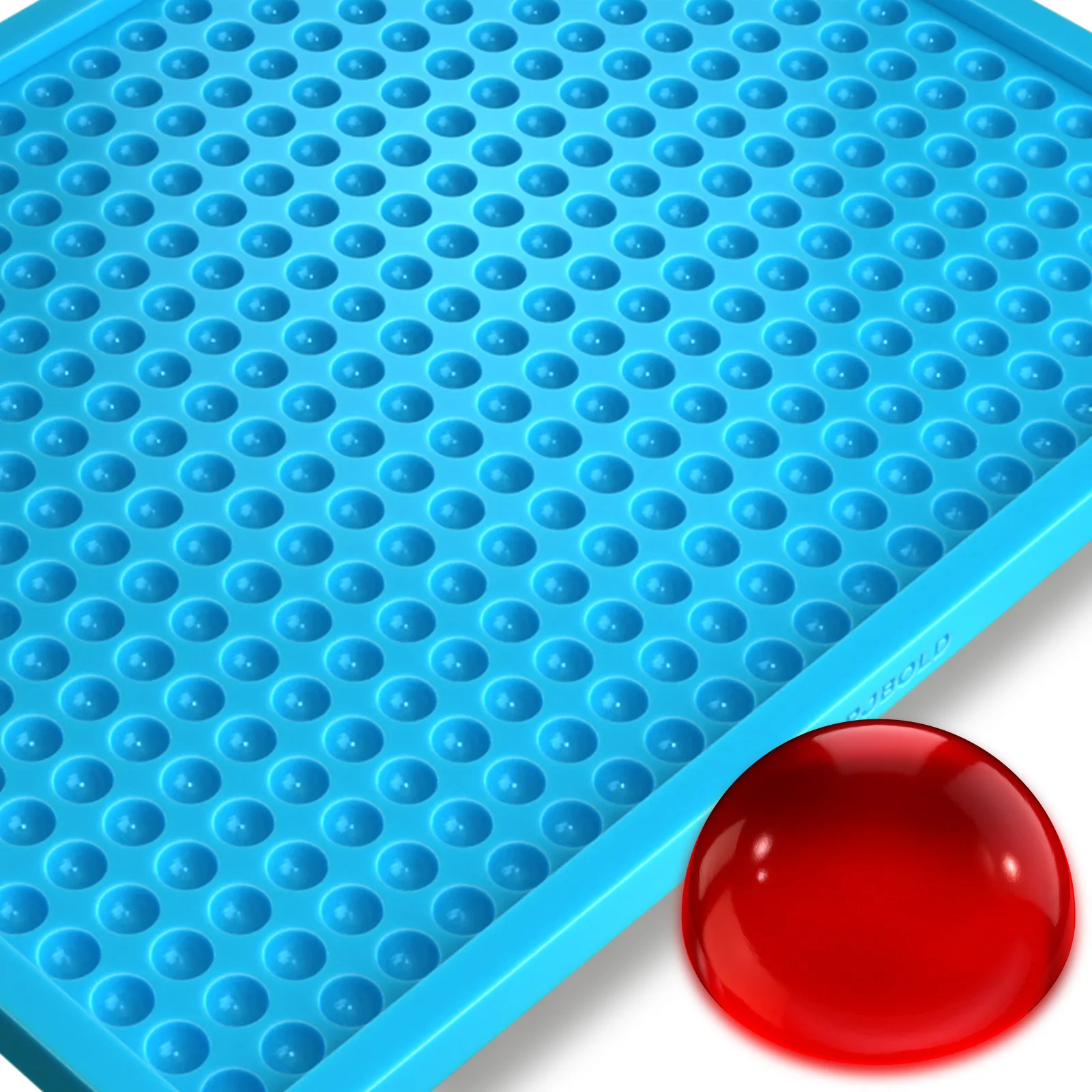 Half Dome Wax Melt, 0.54mL, 391 Cavity, Half Sheet for Candies, Chocolates & Gummies