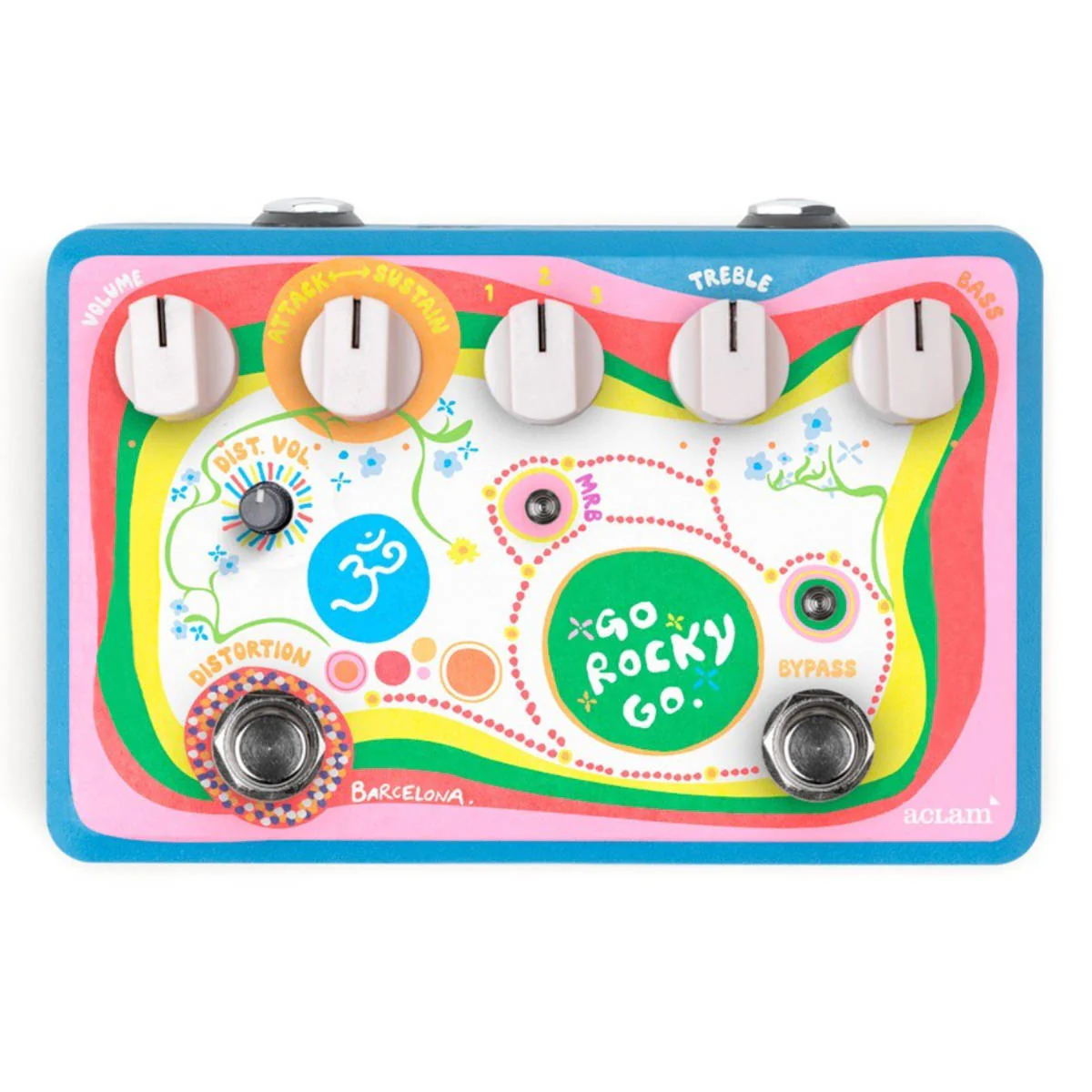 Aclam Go Rocky Go Pedal - Vox Conqueror Amp Beatles Sounds