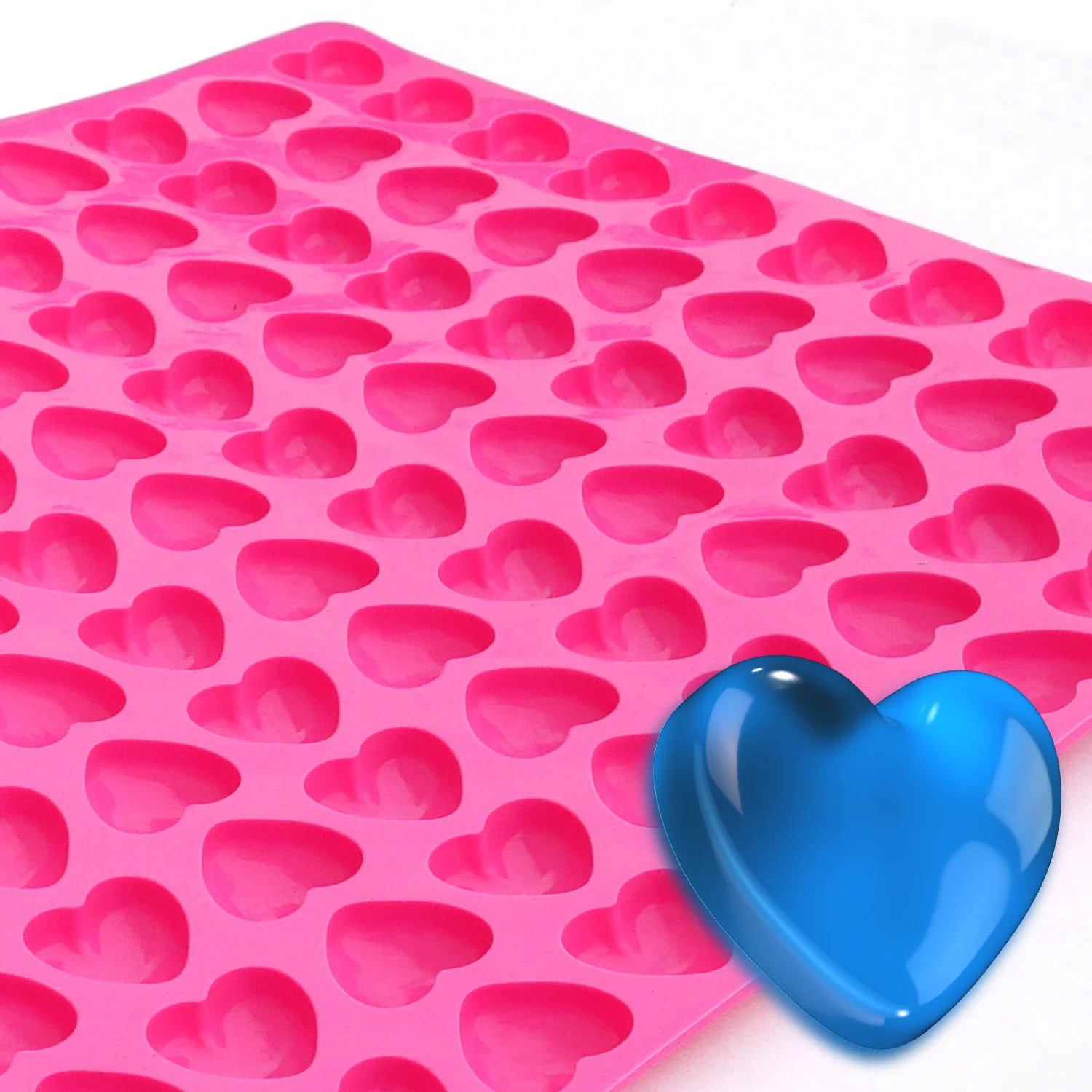 Heart Chocolate Mold Candy- Half Sheet