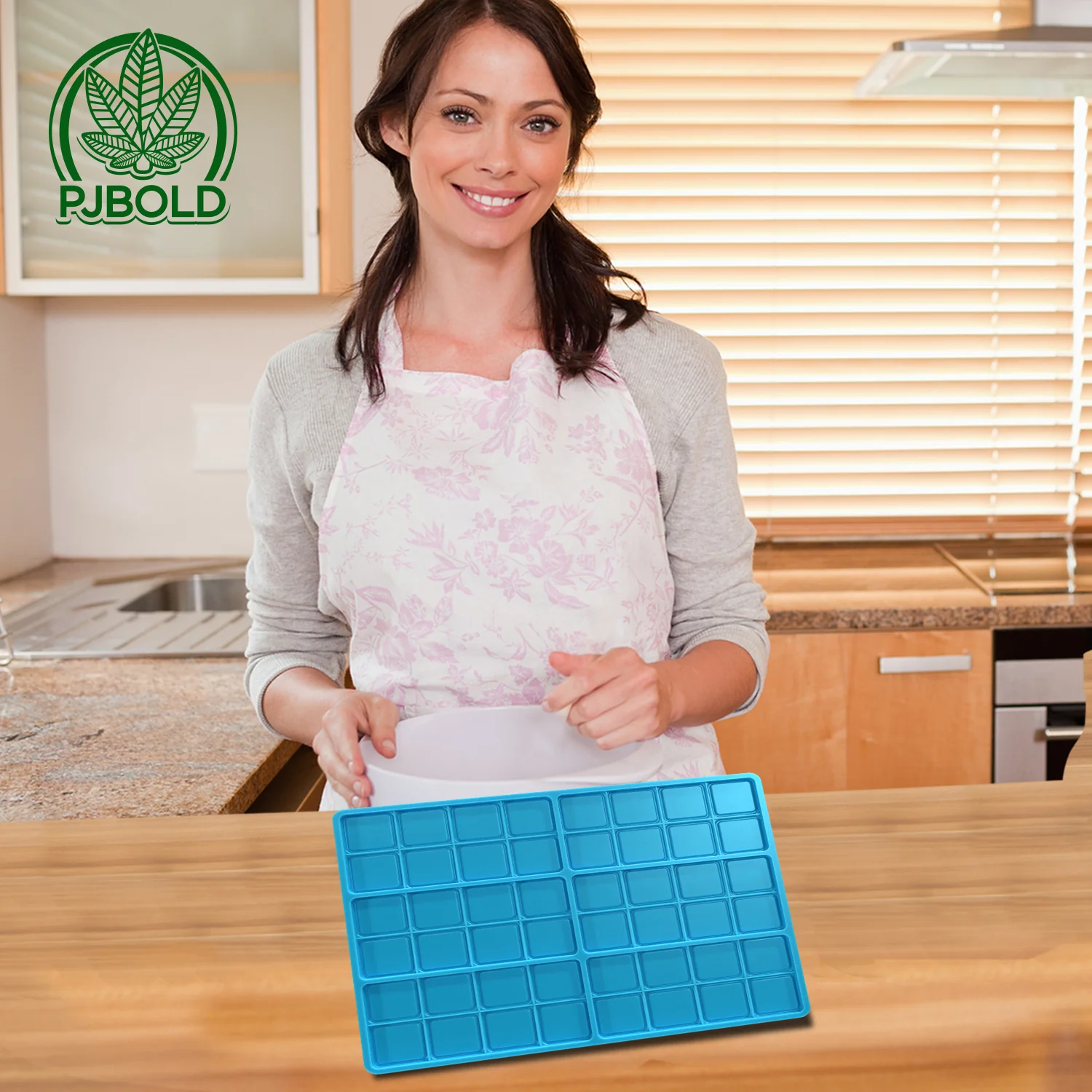 Plain Candy Bar Mold, 6 Cavity for Gummies, Chocolates & Candies