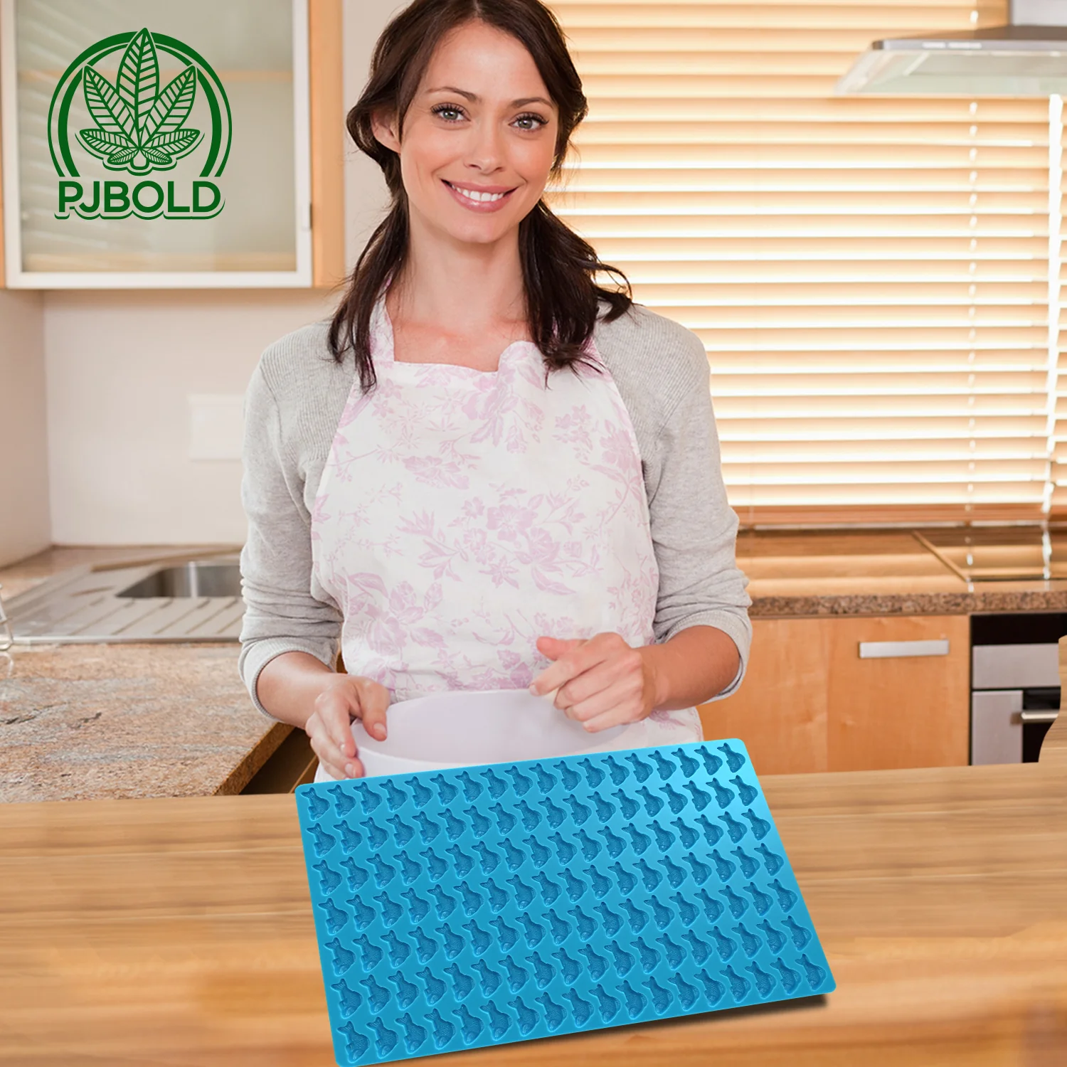 Silicone Fish Mold for Candy, Chocolate, Butter & More - 126 Cavity, Food-Safe