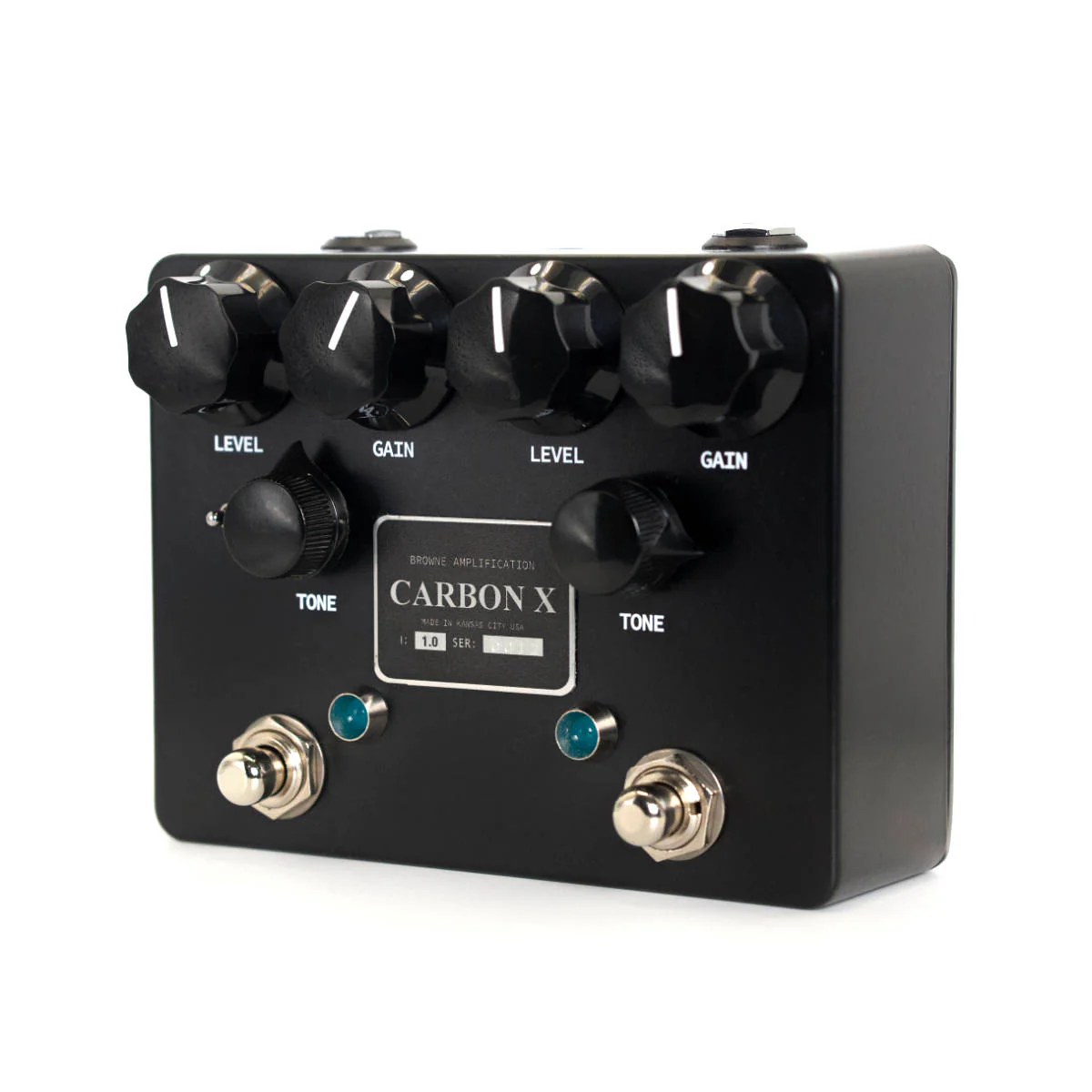 Browne Amplification - Carbon X Dual Overdrive Pedal