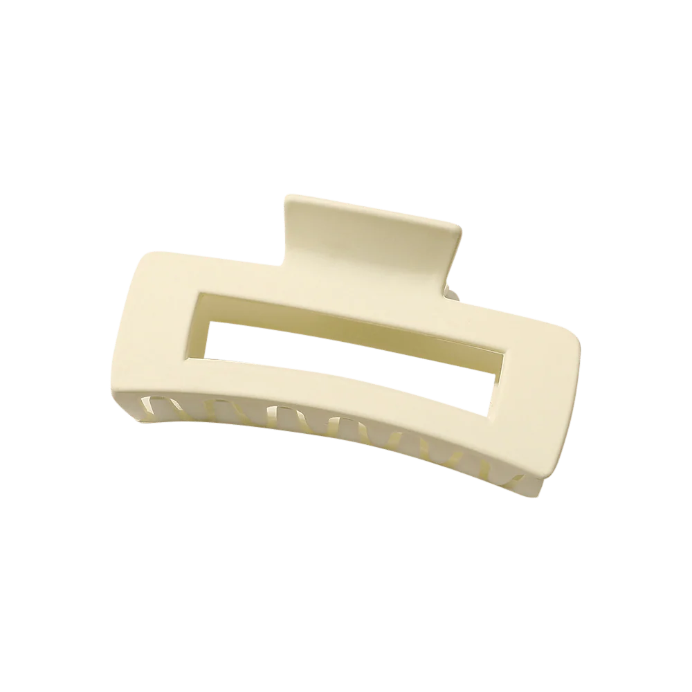 Large Pastel Rectangular Claw Clip