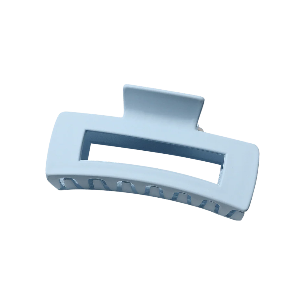 Large Pastel Rectangular Claw Clip