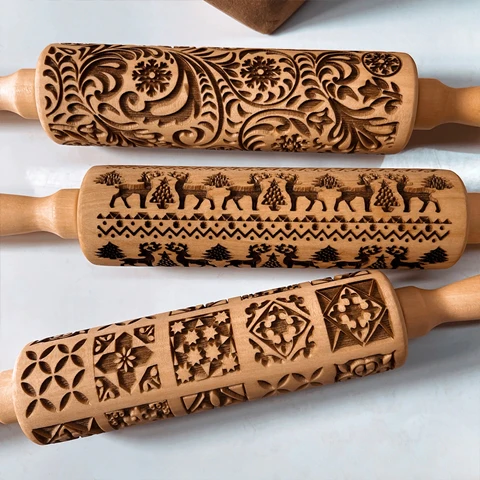 Cookies Rolling Pin Mold