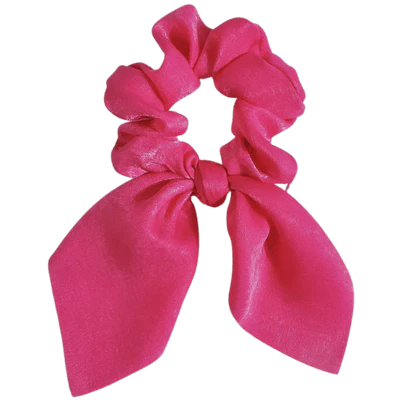 Velvet Satin Bunny Scrunchies