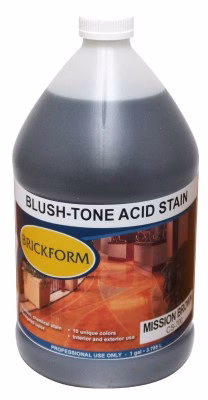 Blush Tone Acid Stain
